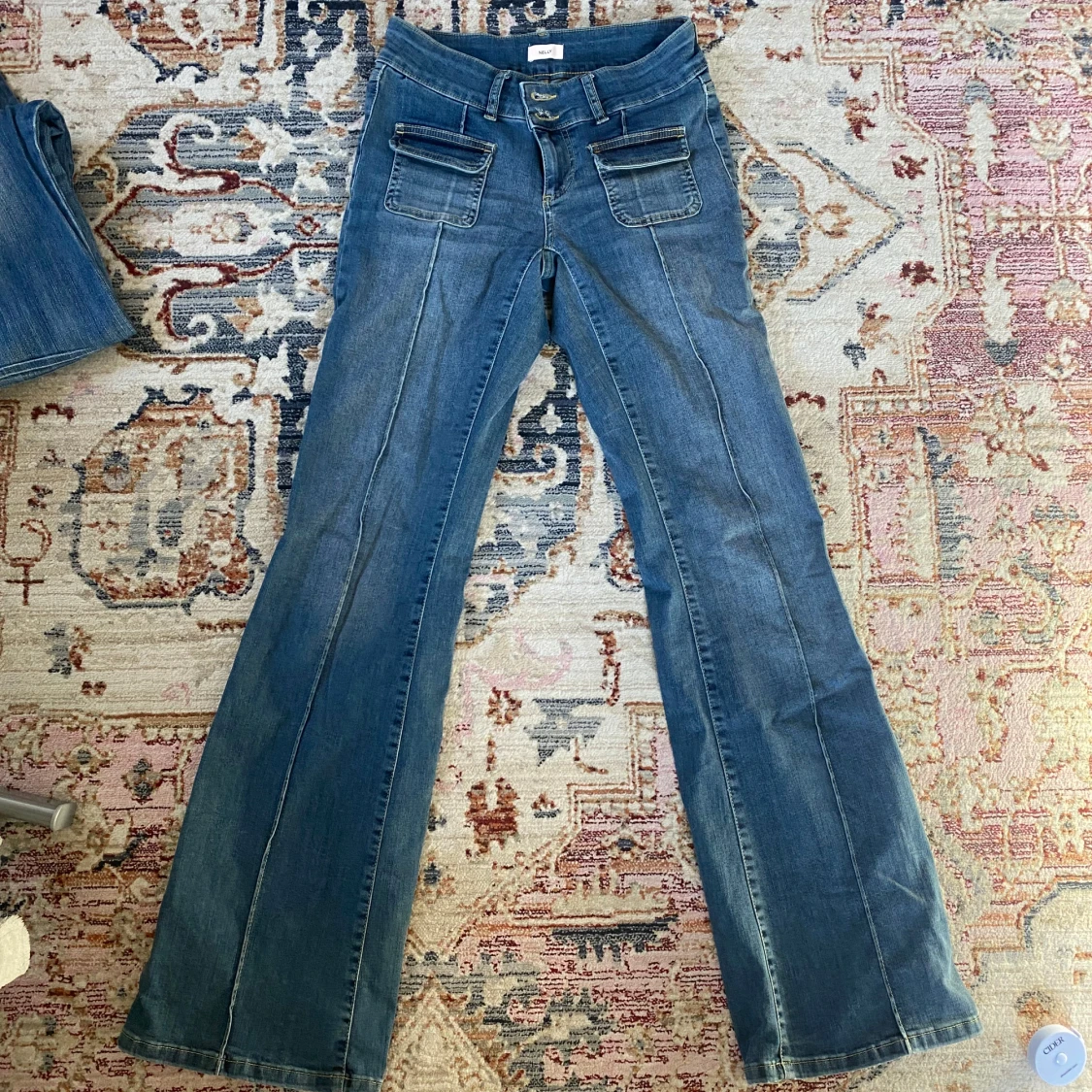 Lågmidjade jeans
