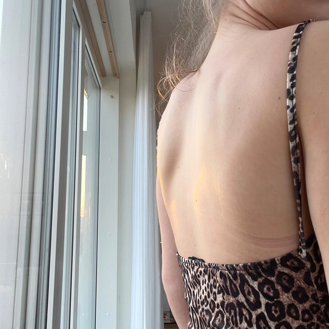 Leopardmönstrad topp - 1