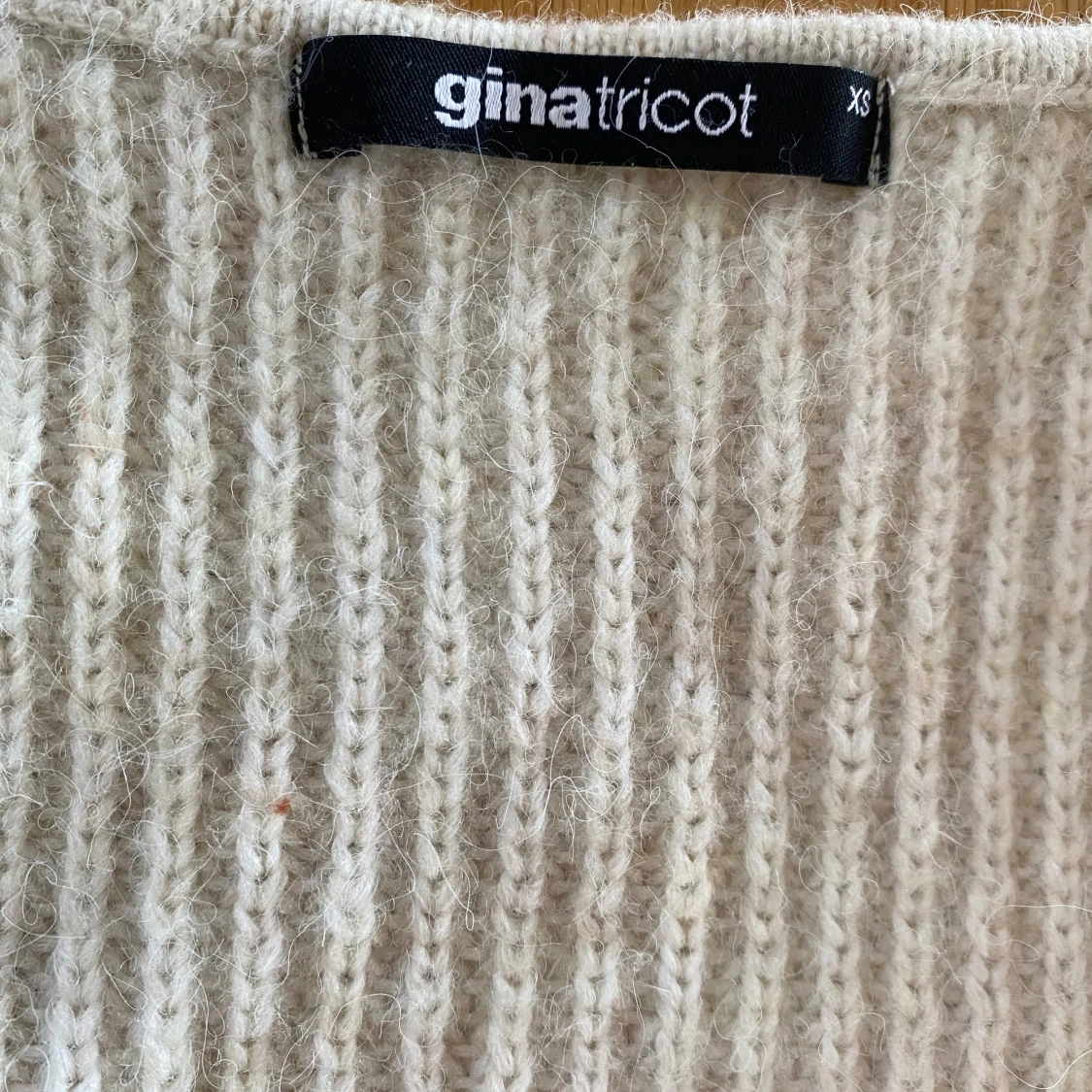 Jättefin stickad tröja  - 1