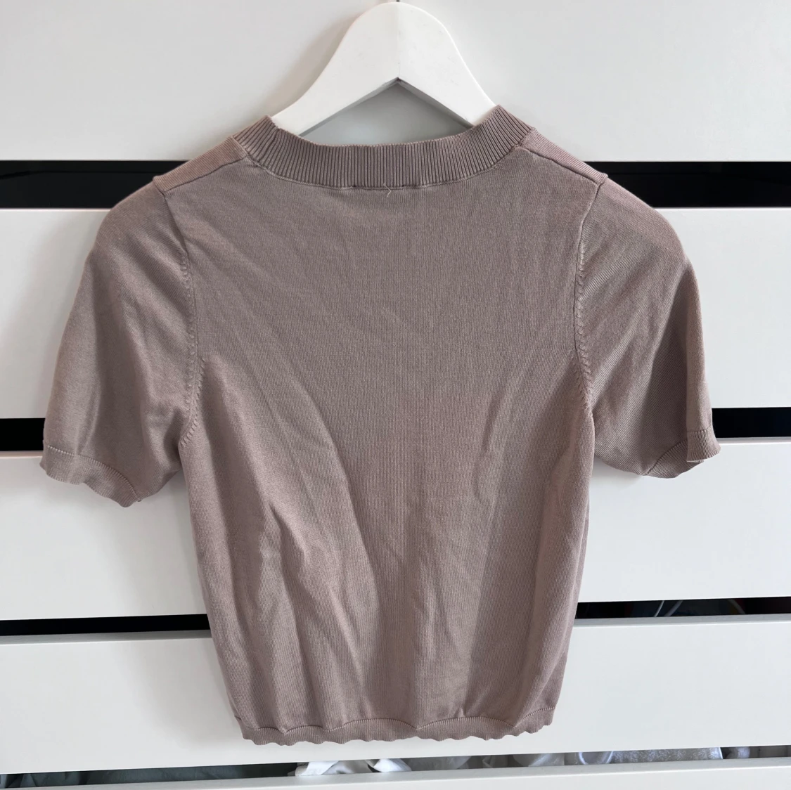 Beige stickad topp från Lindex XS - 1
