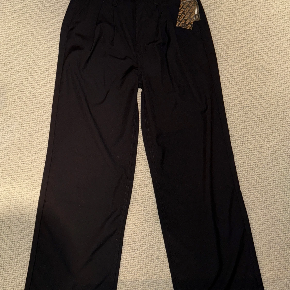 Svarta wide byxor från Vans strl 26 - nya med prislappen på! - 1