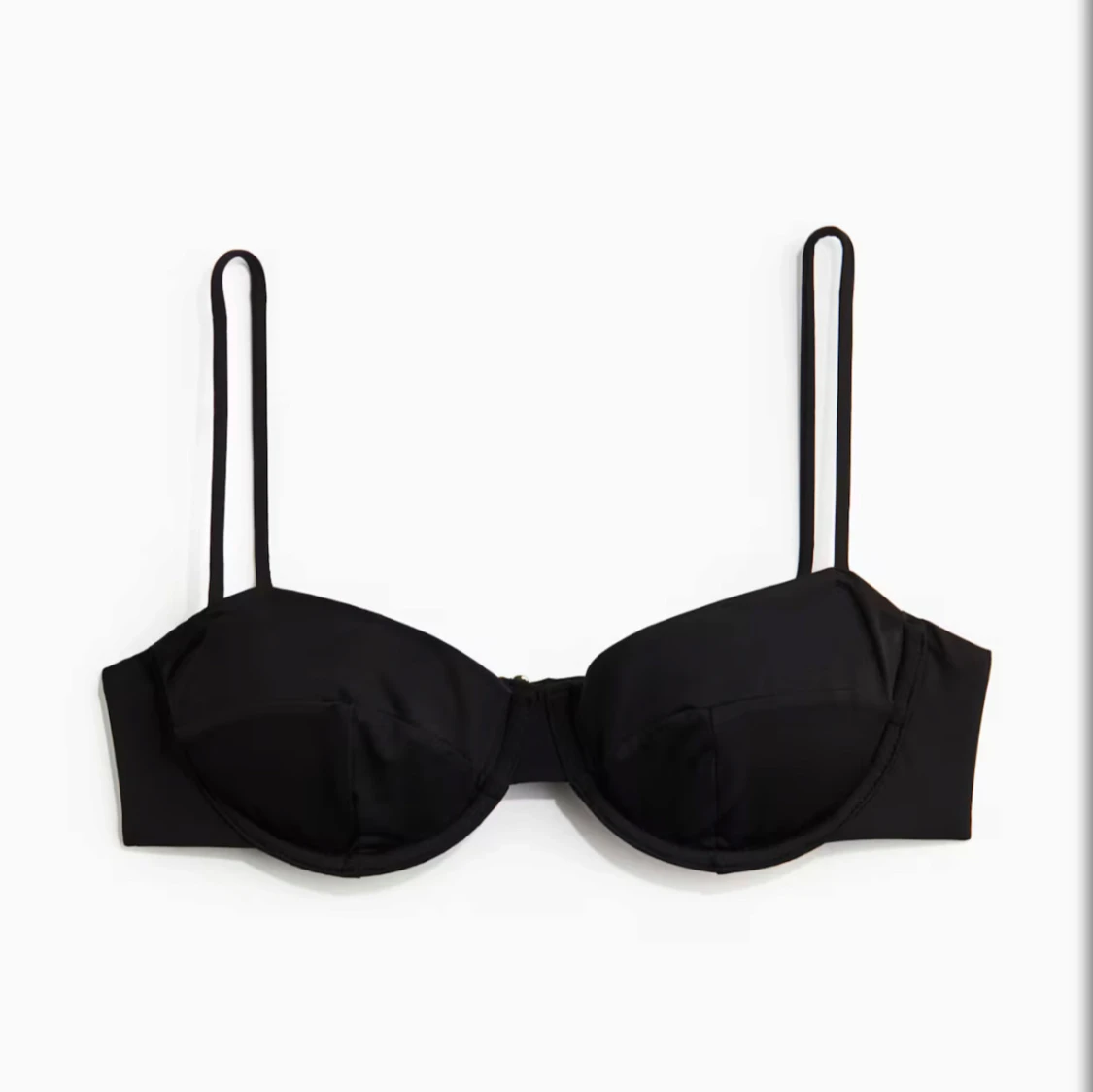 Svart bikiniöverdel  - 1