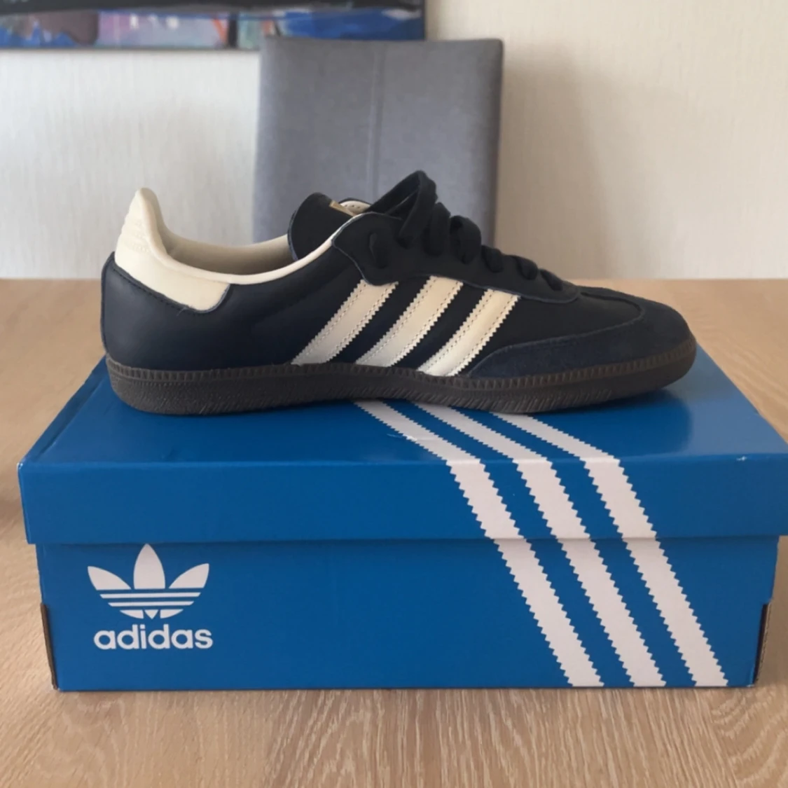 Adidas Samba OG marinblå sneakers - 2