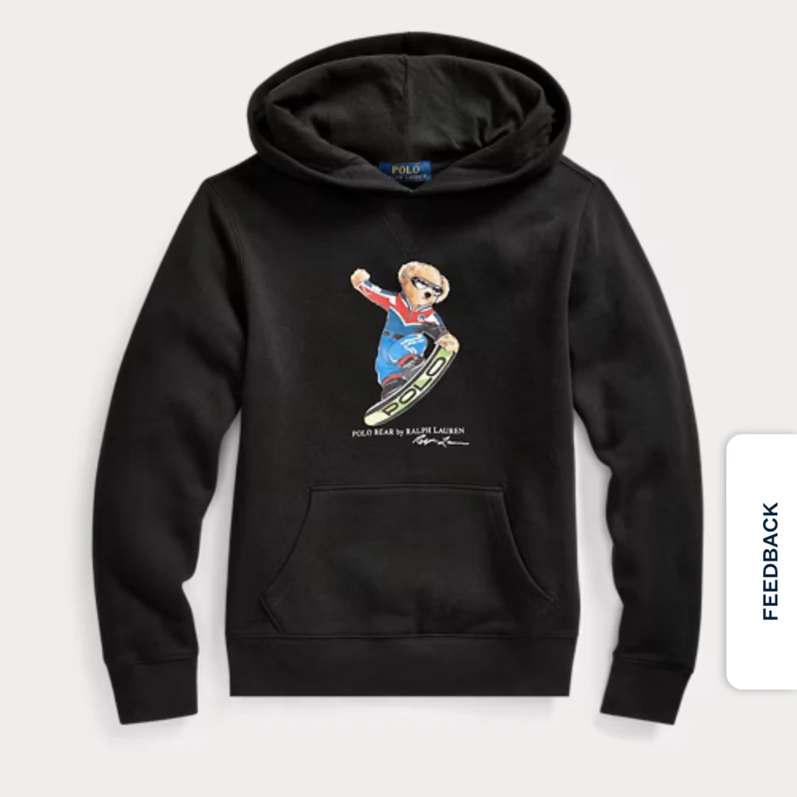 Svart Polo Ralph Lauren hoodie