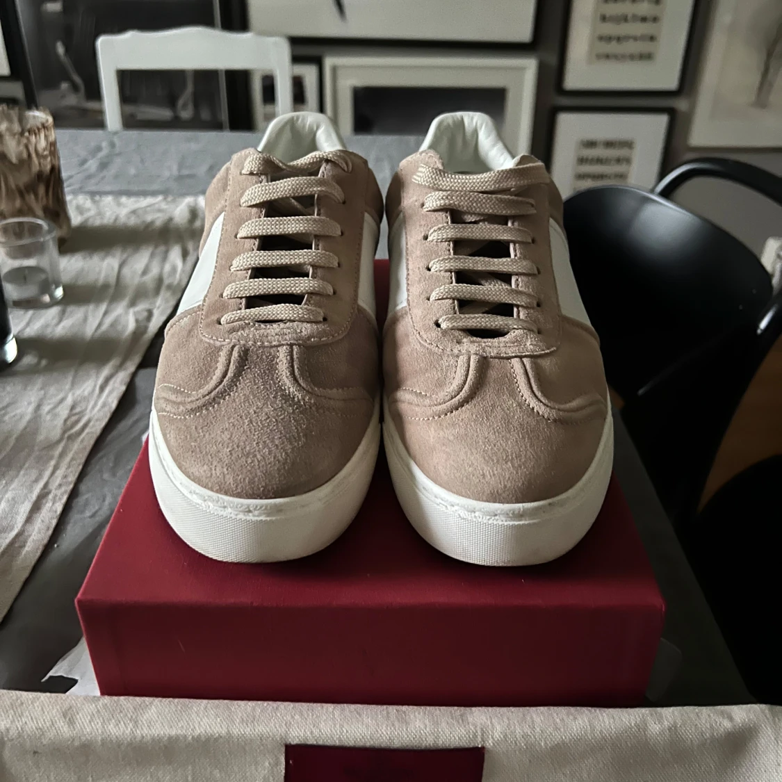 Valentino Rockrunner sneakers beige/vit - 2