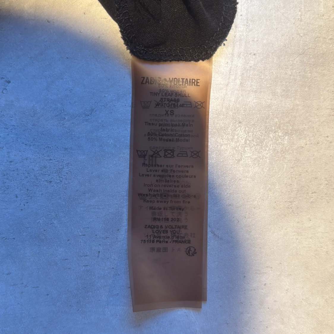 Svart t-shirt Zadig & Voltaire XS - 3