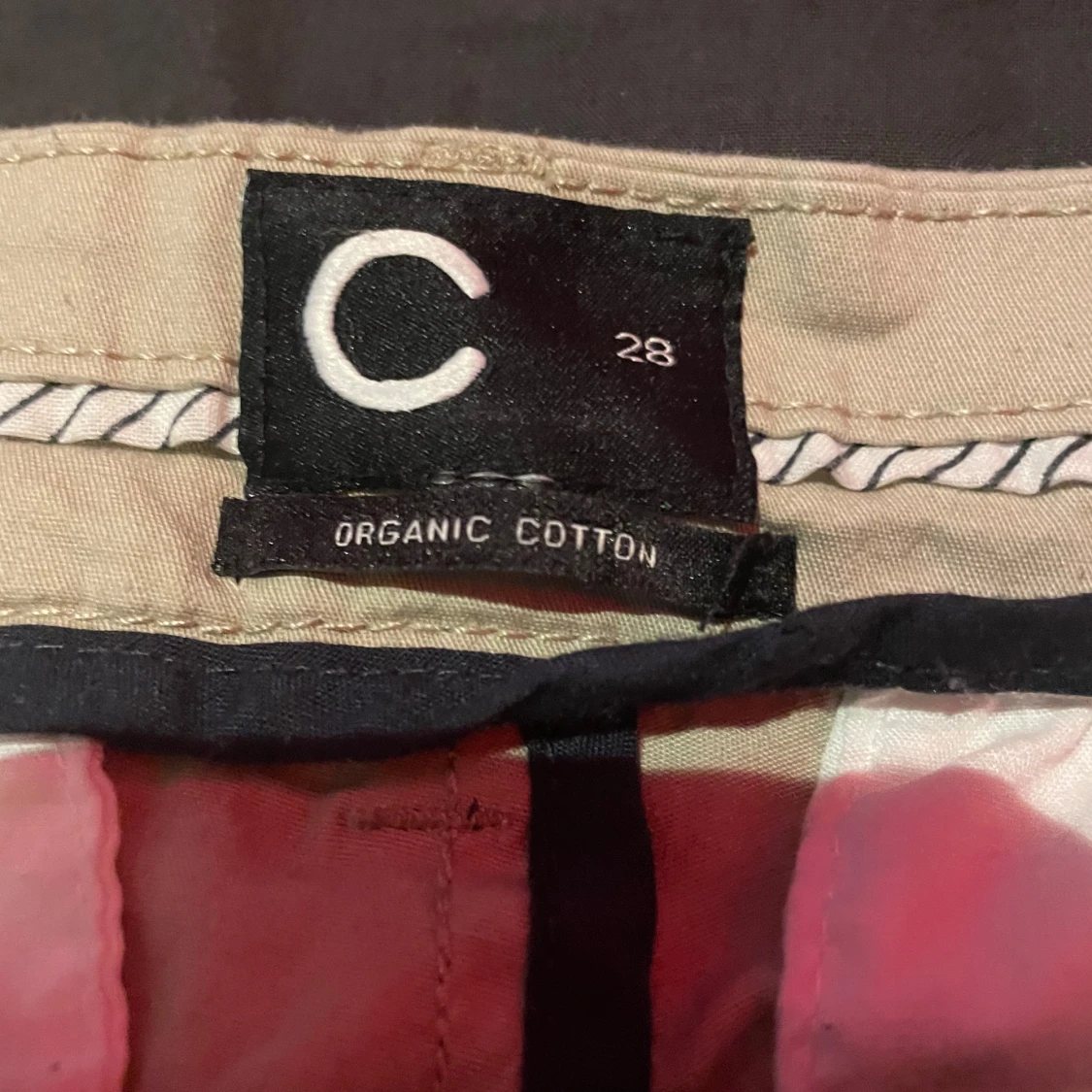 Beige chinos från Cubus, stl 28 - 2