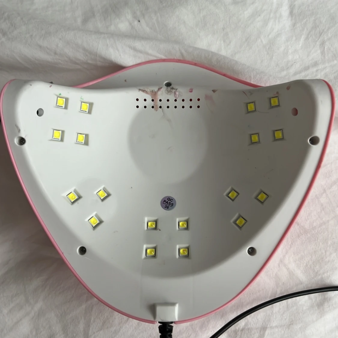 Rosa UV-lampa för naglar - 3