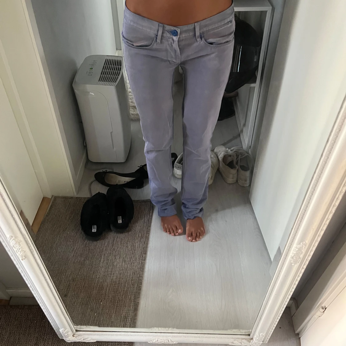 Ljuslila raka jeans från Acne - 2