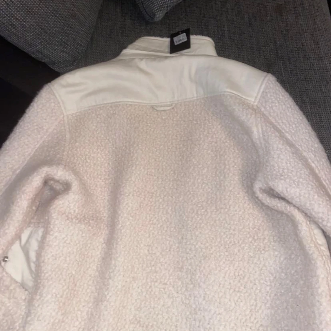 Vit teddyjacka från Morris Stockholm - 3