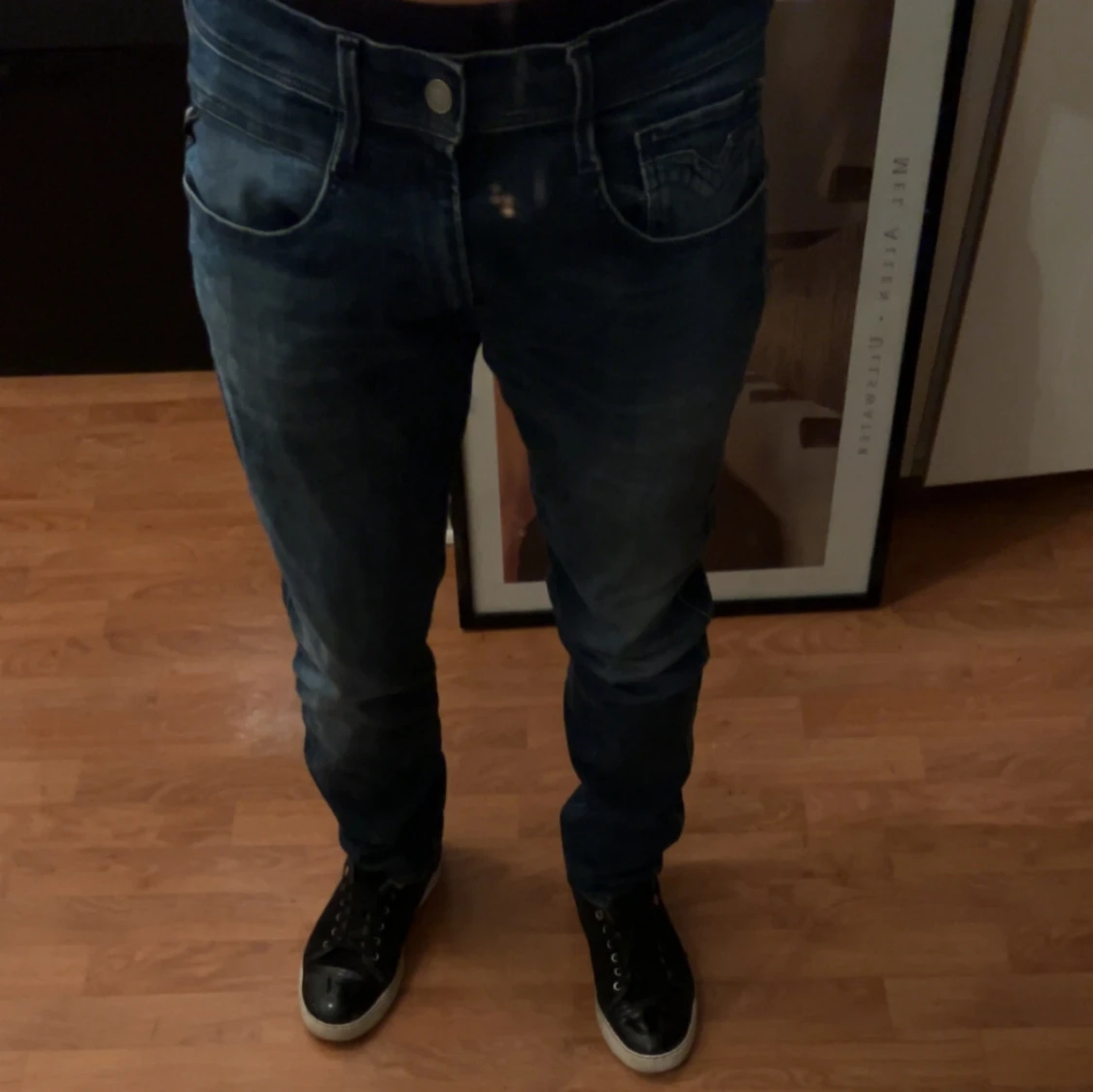 Replay mörkblå jeans