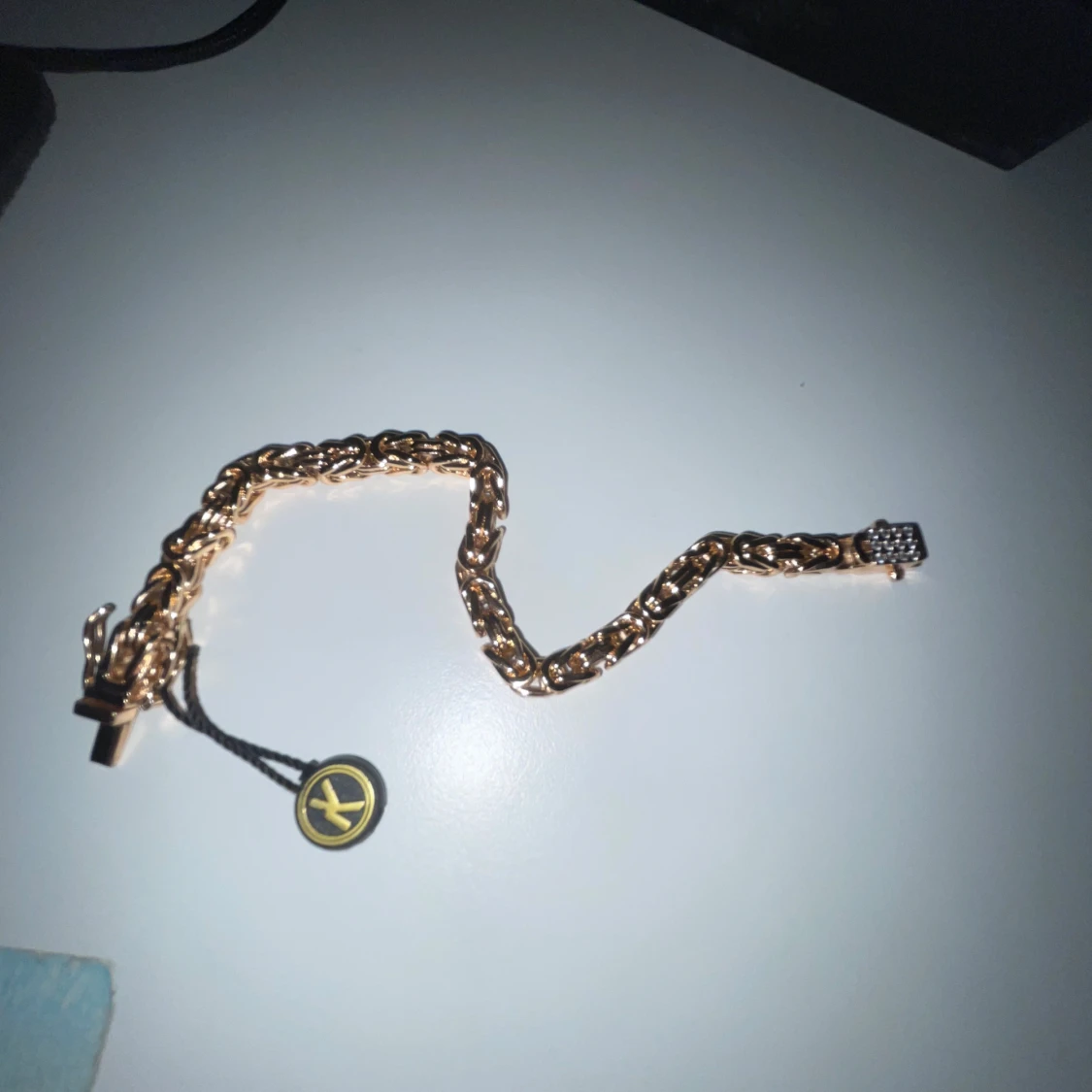 18k guldplaterad med diamanter armband från Kejsar - 2