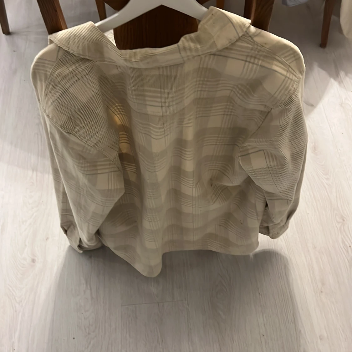Beige rutig overshirt från Dickies - 2