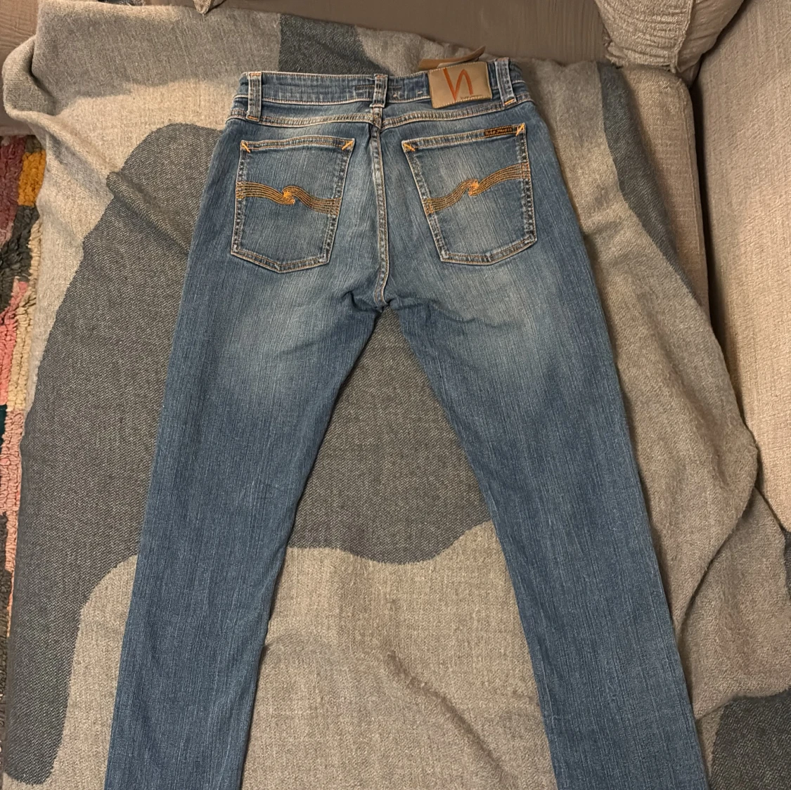 Blå jeans från Nudie - 1