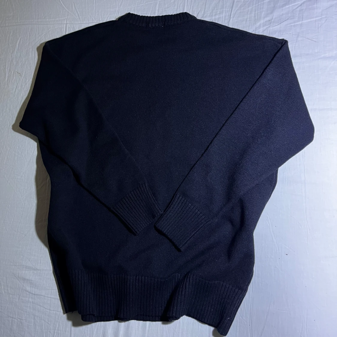 Svart stickad tröja från Ami Paris  - 3