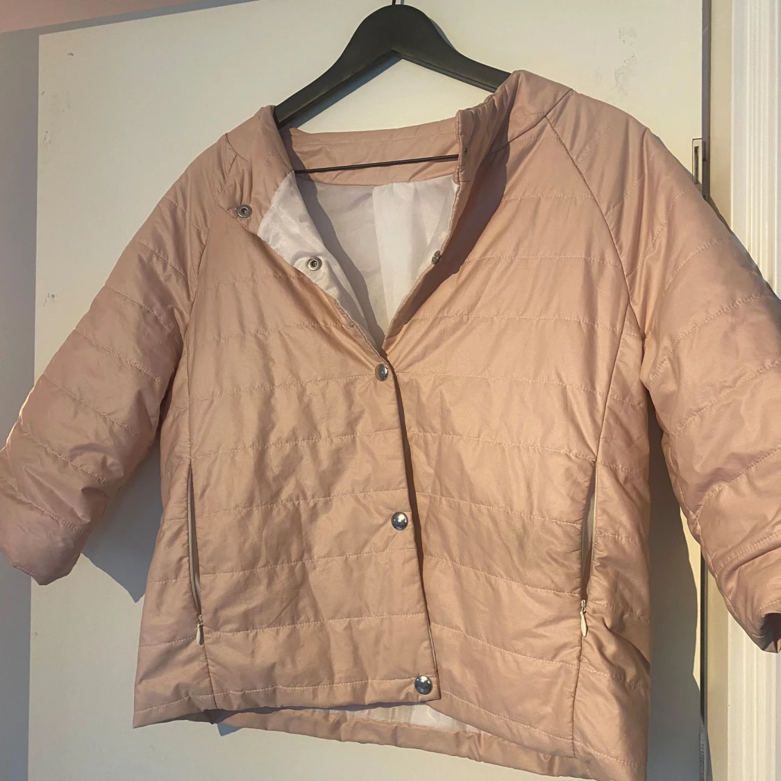 Rosa trekvartsärm jacka💖 - 1