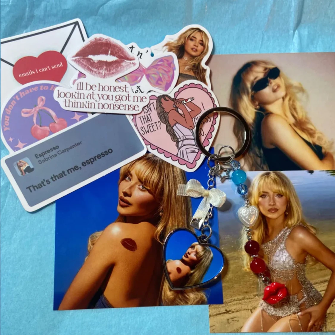 SABRINA CARPENTER - nyckelring bundle - 3