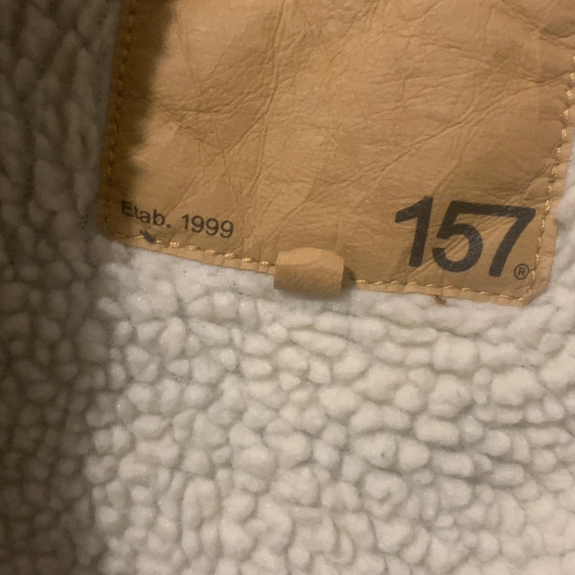 Blå jeansjacka från 157 - 1