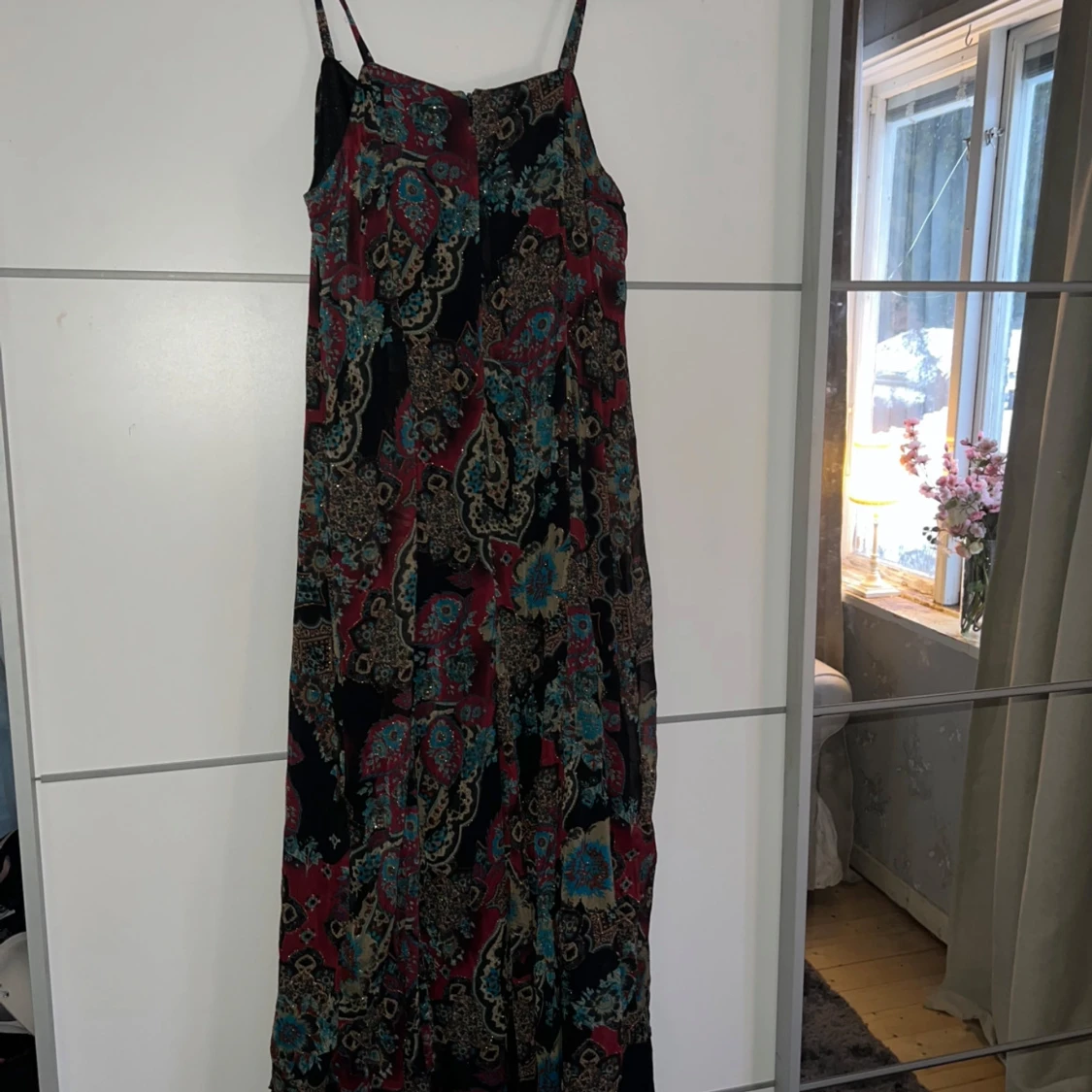 Mönstrad långklänning från b.young - 1