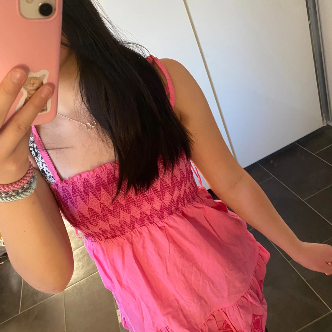 Rosa klänning/linne 💕