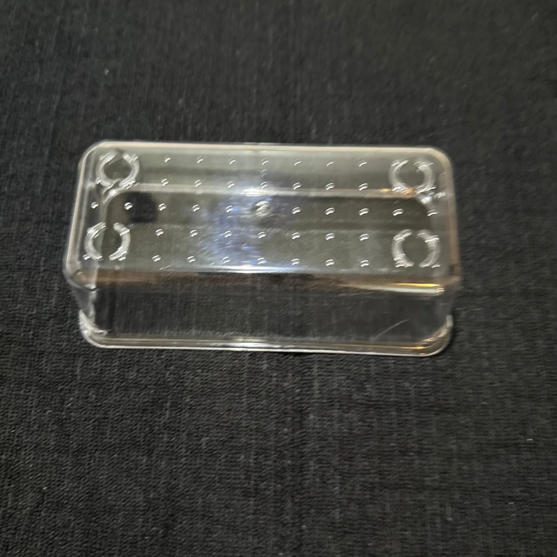 Rektangulär genomskinlig plastlåda - 2