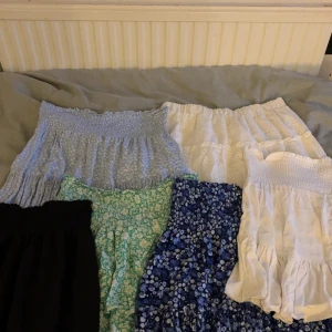 Kjolar i str s/m - 6 st kjolar som köptes förra sommaren men inte används mycket. Säljer då jag inte har användning till dem och hittat ny stil. Säljer för ca 40kr styck