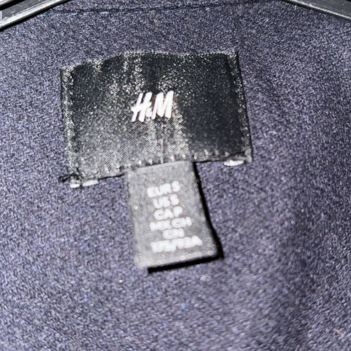 Mörkblå overshirt från H&M - 3