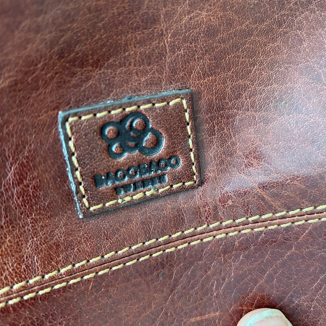 Brun axelväska i läder från BaooBaoo - 2