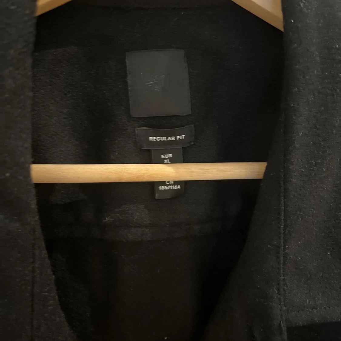 Svart overshirt från H&M XL - 1