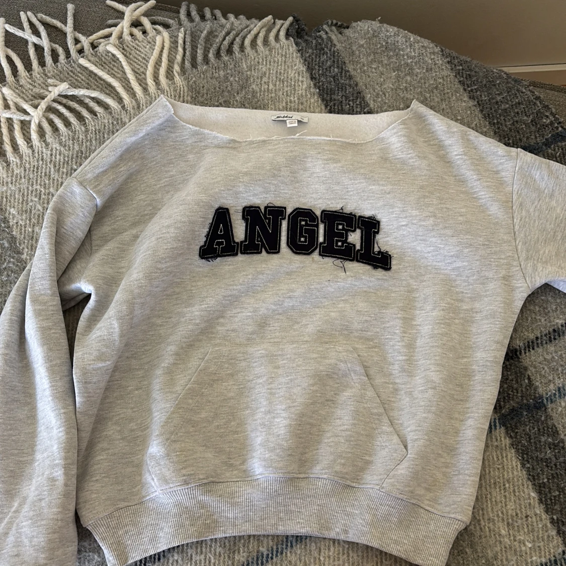 Grå sweatshirt Angel Subdued XS