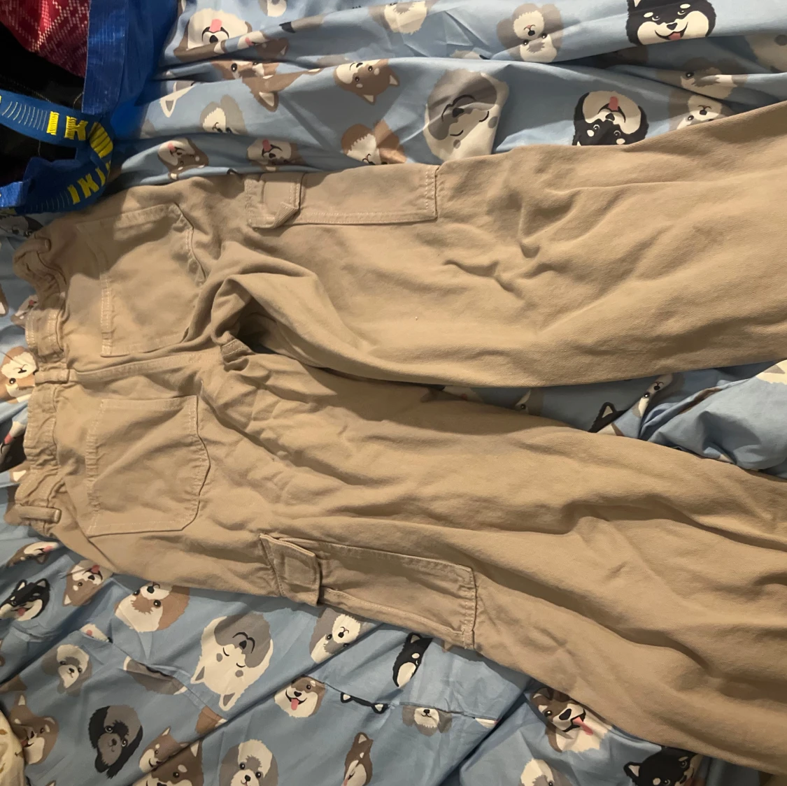 Beige cargopants från 157, storlek 160 - 1