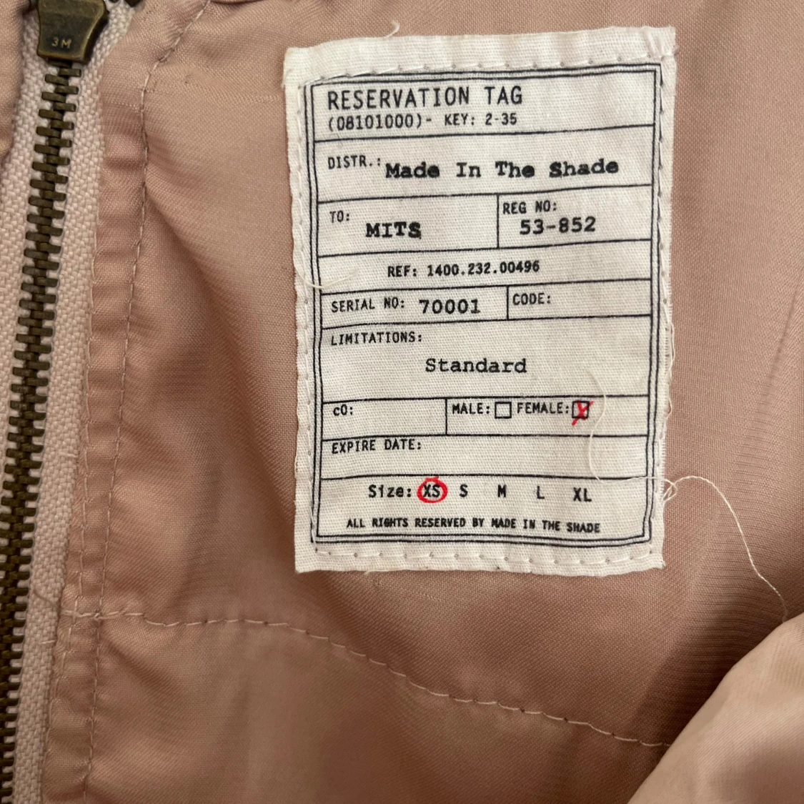 Champagne-färgad volangtop från Made In The Shade - 2