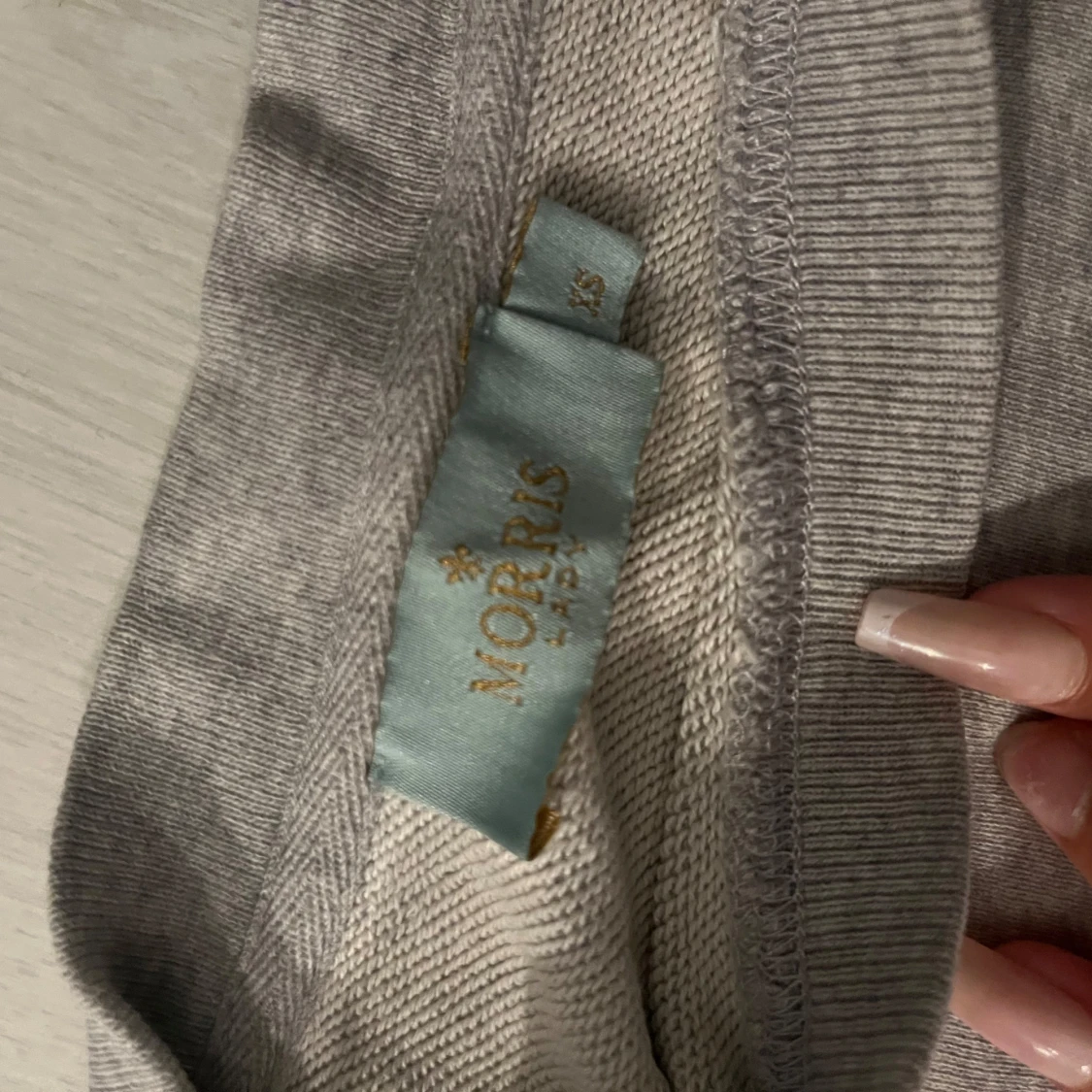 Grå sweatshirt från Morris Lady XS - 1