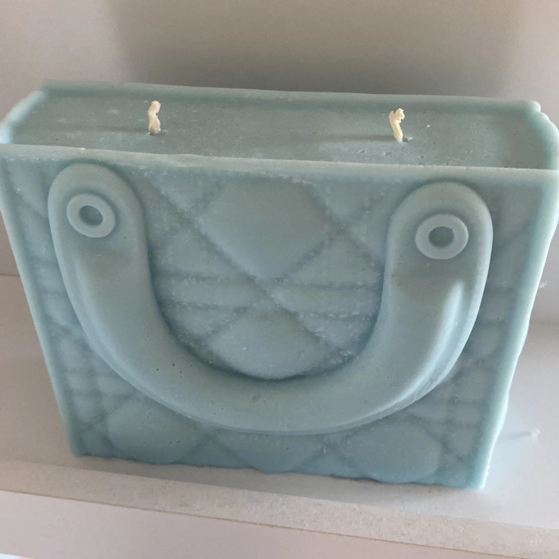 Ljusblå candle handväska 🕯️ - 2