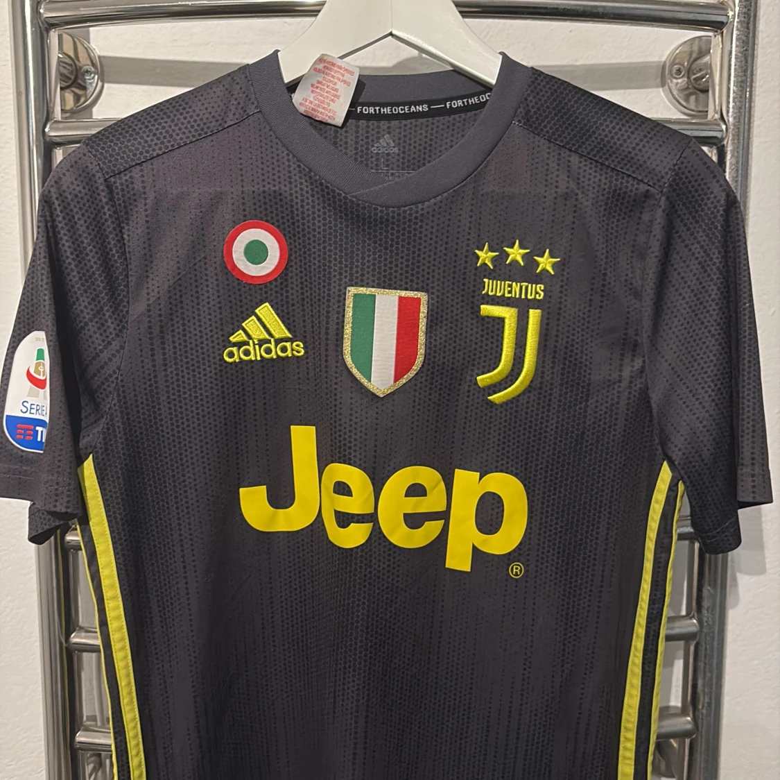 Juventus Ronaldo 7 Adidas fotbollströja