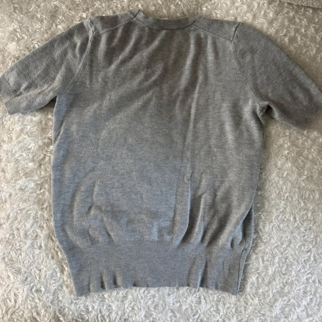 Grå stickad tröja från Zara - 2