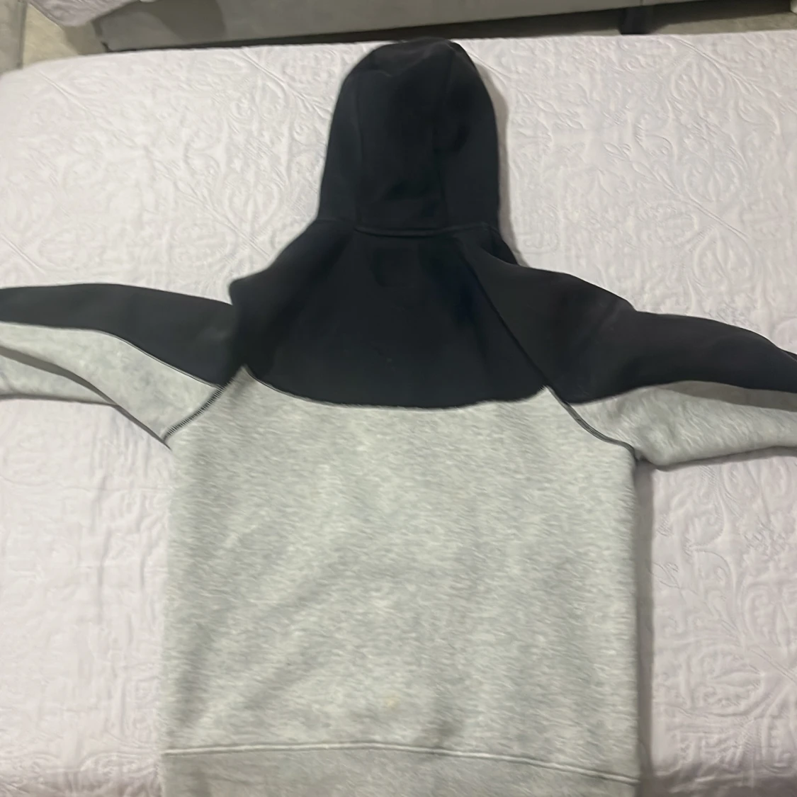 Nike hoodiejacka svart/grå S - 1