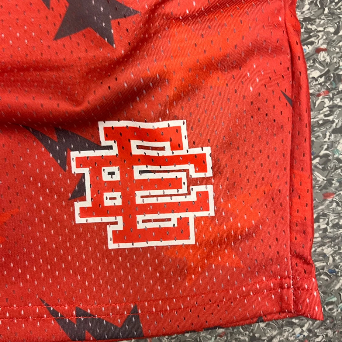 Röda meshshorts från Eric Emanuel - 1