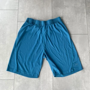 Blå träningsshorts från Pro Touch - Snygga blå träningsshorts från Pro Touch i mjuk och lätt polyester. De har elastisk midja och en loose passform som ger skön rörelsefrihet. Perfekta för gymmet eller löprundan. Enkla att matcha med din favorit-t-shirt.