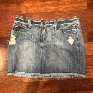 Jeanskjol - Only mini jeanskjol