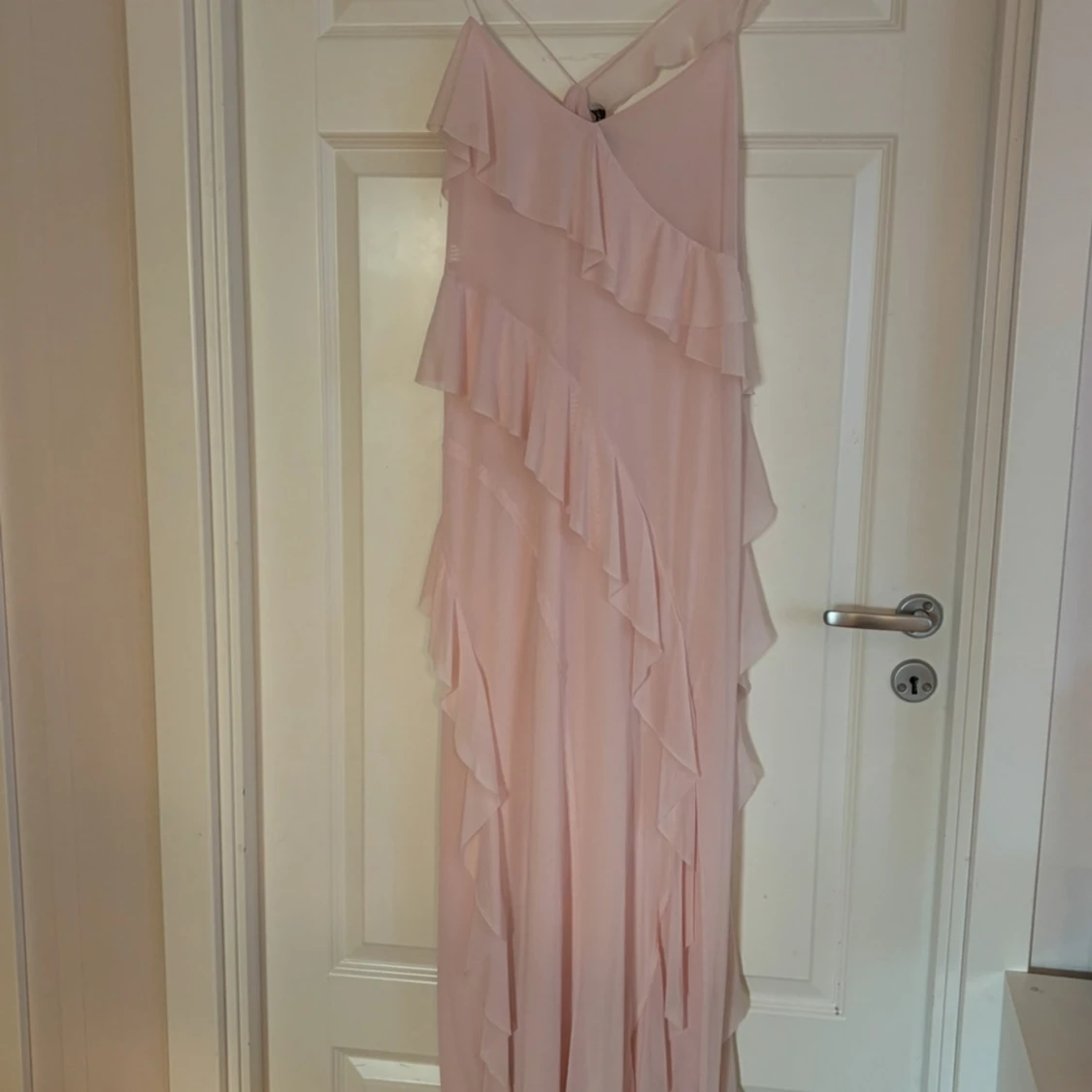 Ljusrosa långklänning Rita Ora x Primark