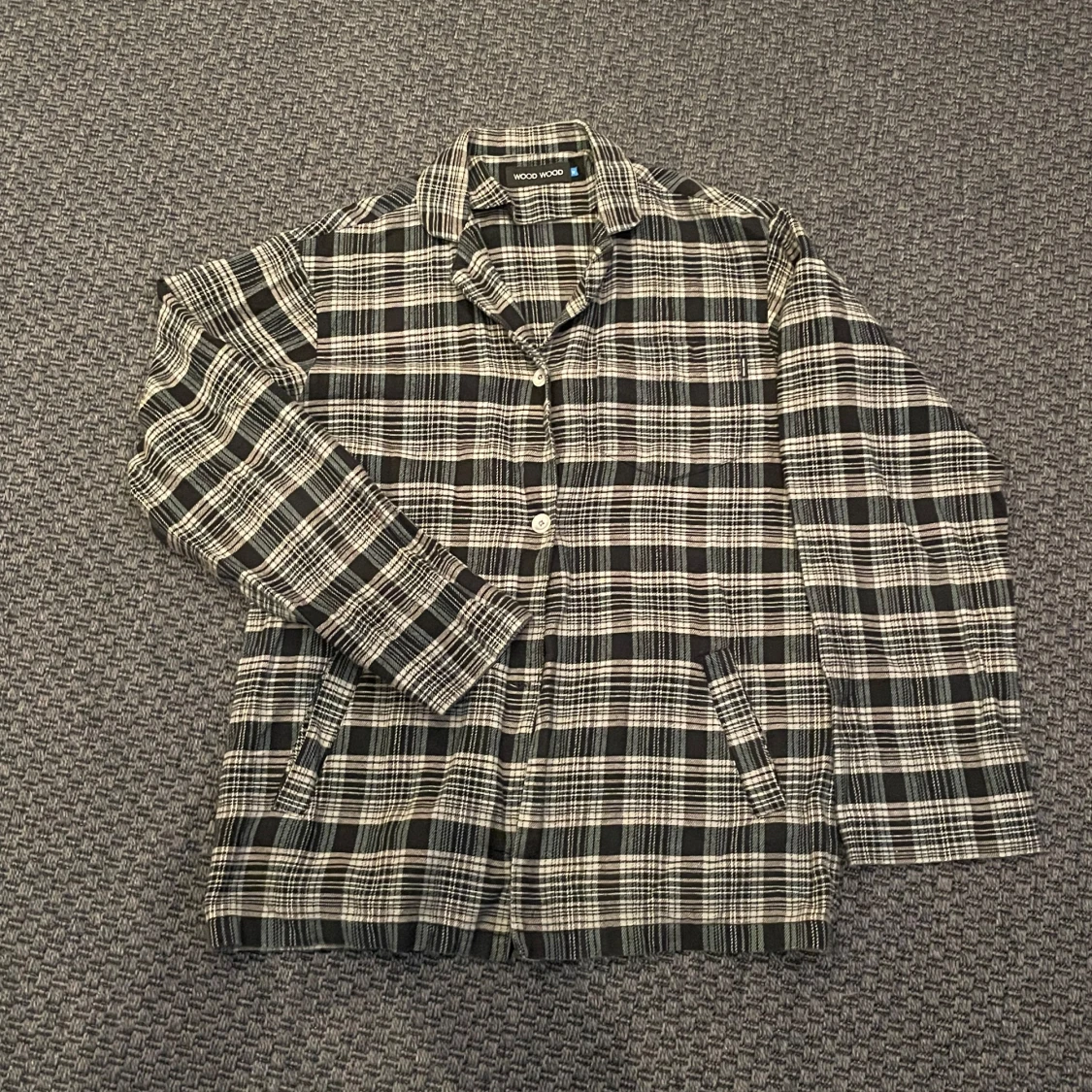 Rutig skjorta från Wood Wood