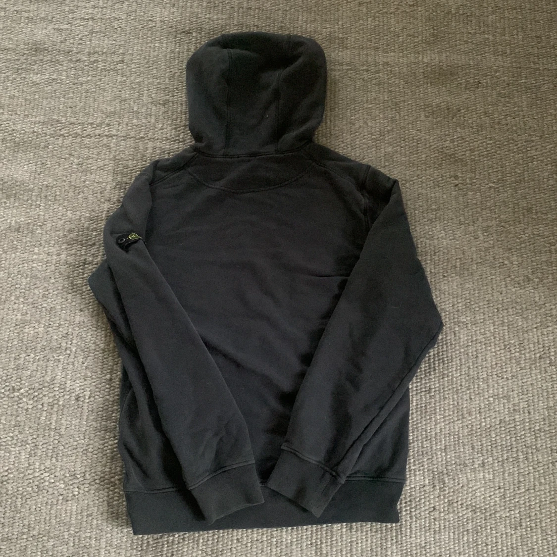 Svart hoodie från Stone Island Junior 170 - 1