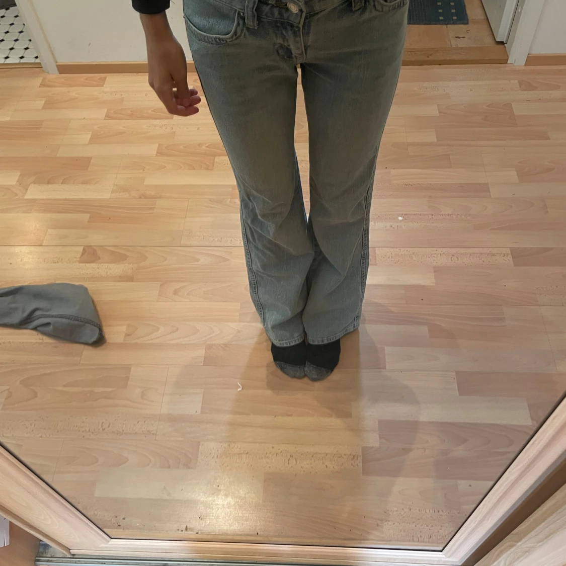 Ljusblå bootcut jeans från Perfect Jeans