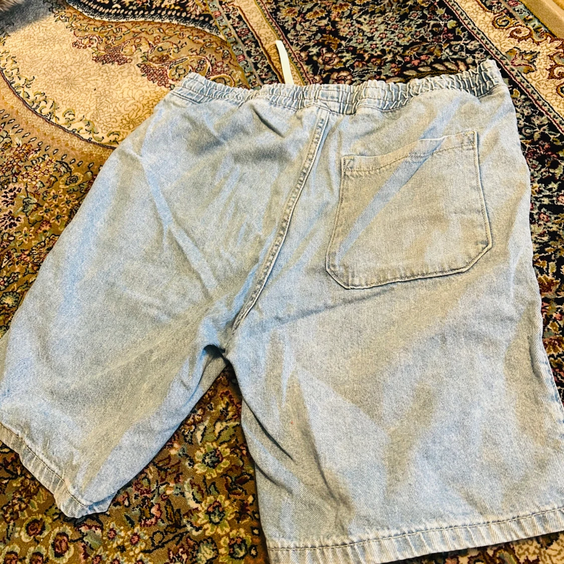 Ljusblå jeansshorts från H&M - 4