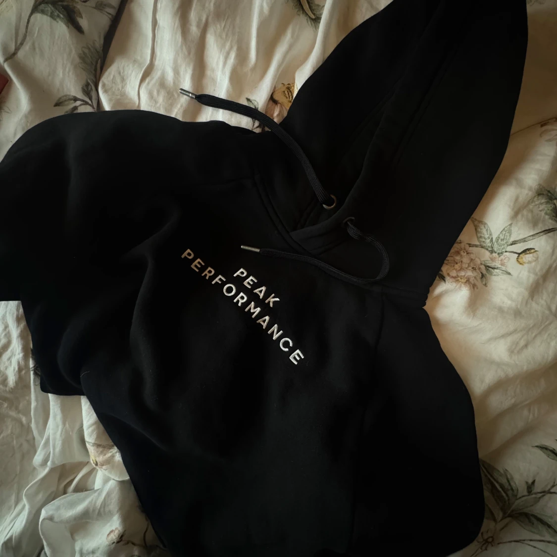 Svart hoodie Peak Performance S - 3