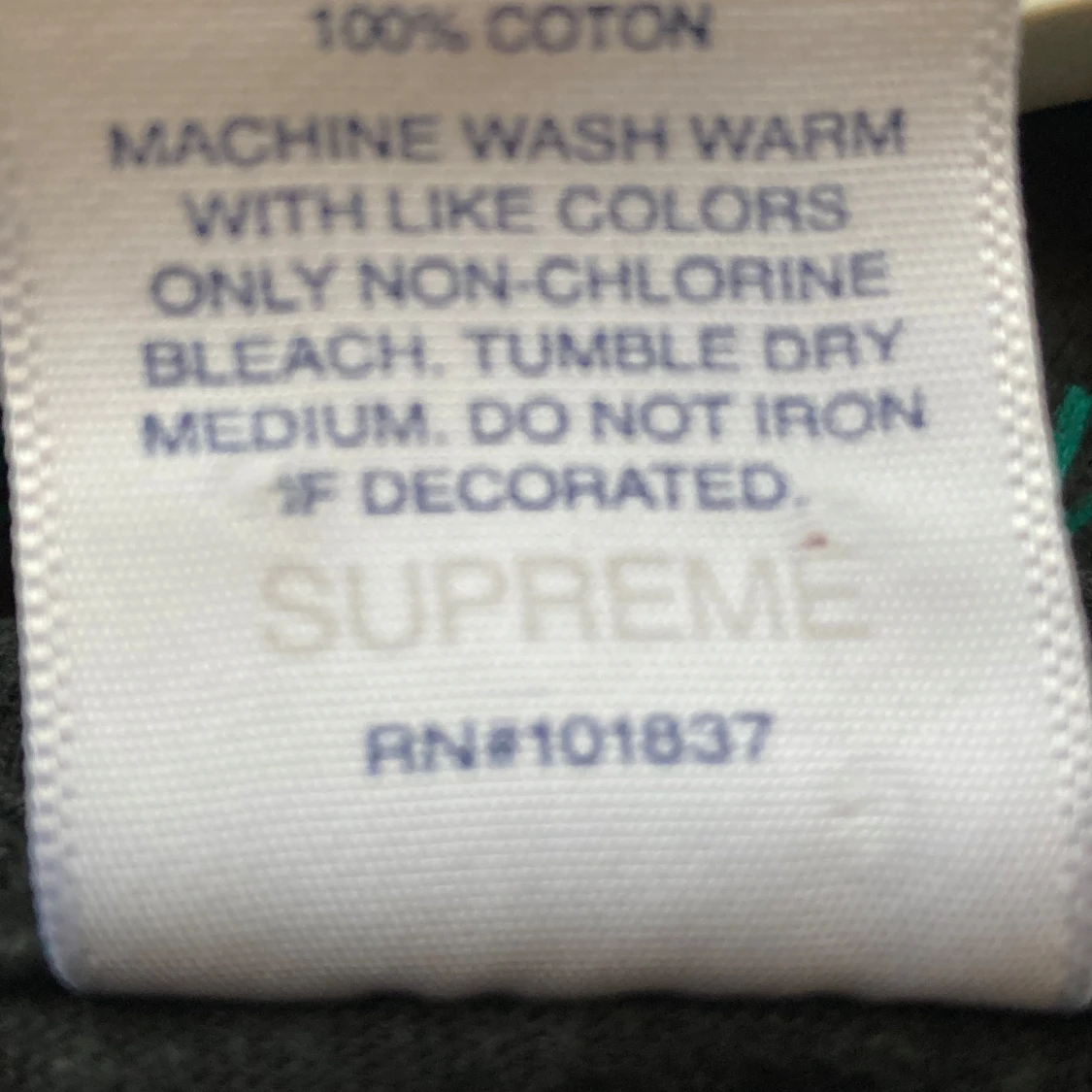 Svart Supreme t-shirt med tryck - 3