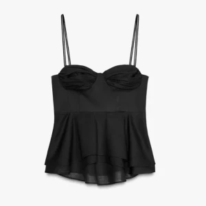 zara topp - säljer denna skitsnygga zara toppen som är använd 1 gång! 