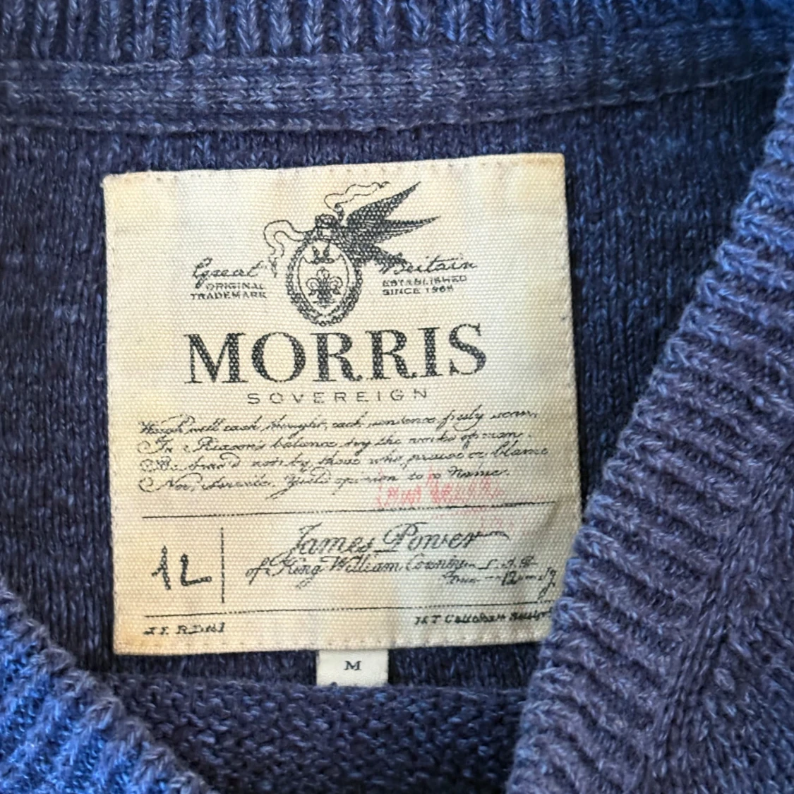 Blå tröja från Morris - 2