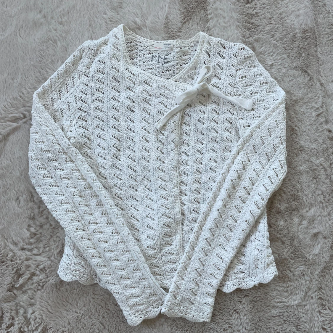 Vit stickad tröja från Odd Molly